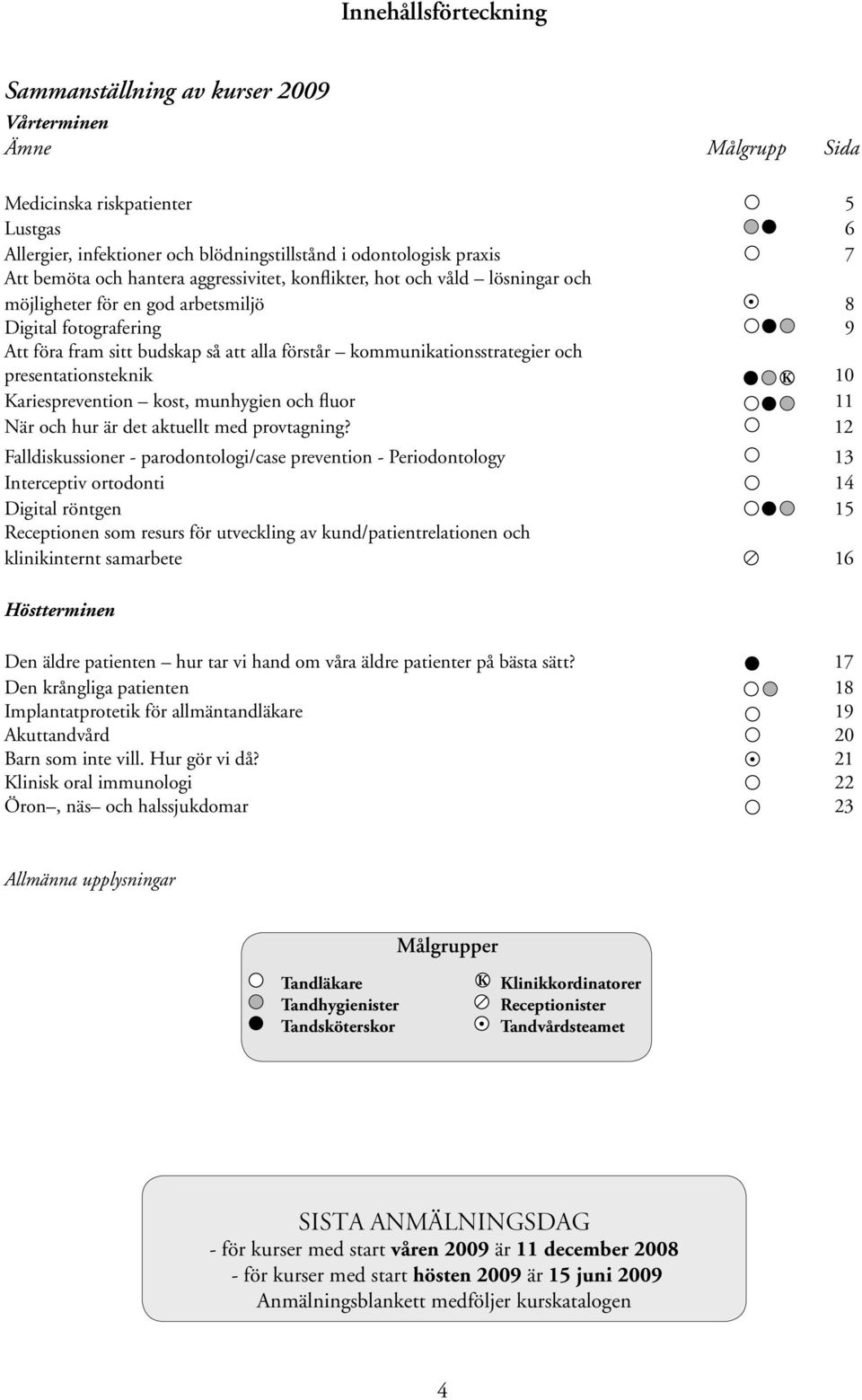 kommunikationsstrategier och presentationsteknik K 10 Kariesprevention kost, munhygien och fluor 11 När och hur är det aktuellt med provtagning?