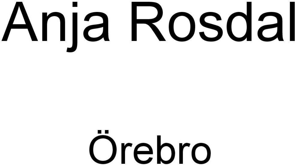 Örebro