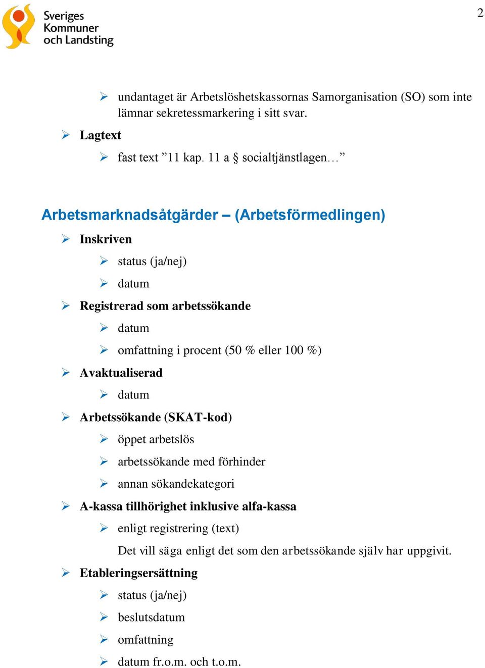 eller 100 %) Avaktualiserad Arbetssökande (SKAT-kod) öppet arbetslös arbetssökande med förhinder annan sökandekategori A-kassa tillhörighet inklusive