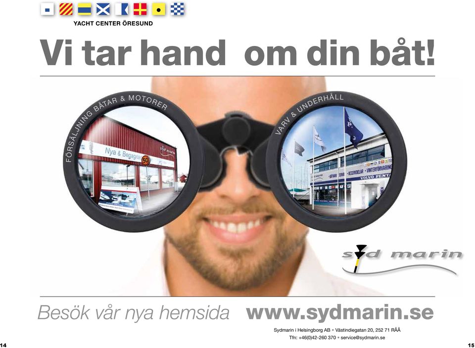 nya hemsida www.sydmarin.