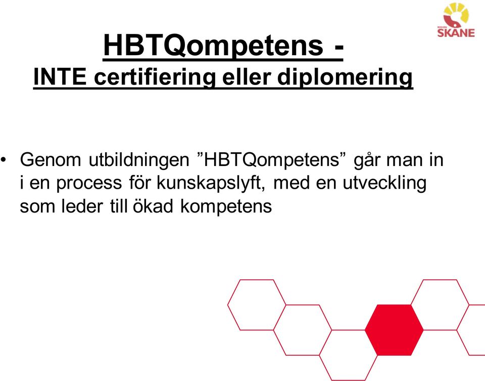 HBTQompetens går man in i en process för