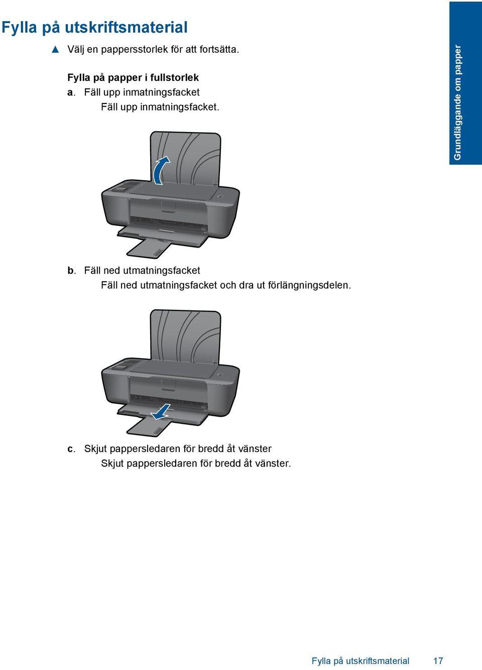 Grundläggande om papper b.