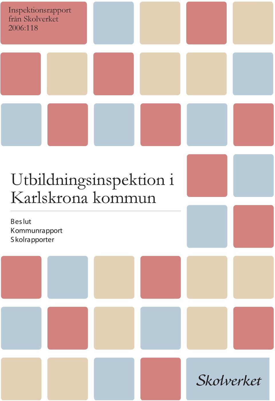 Utbildningsinspektion i