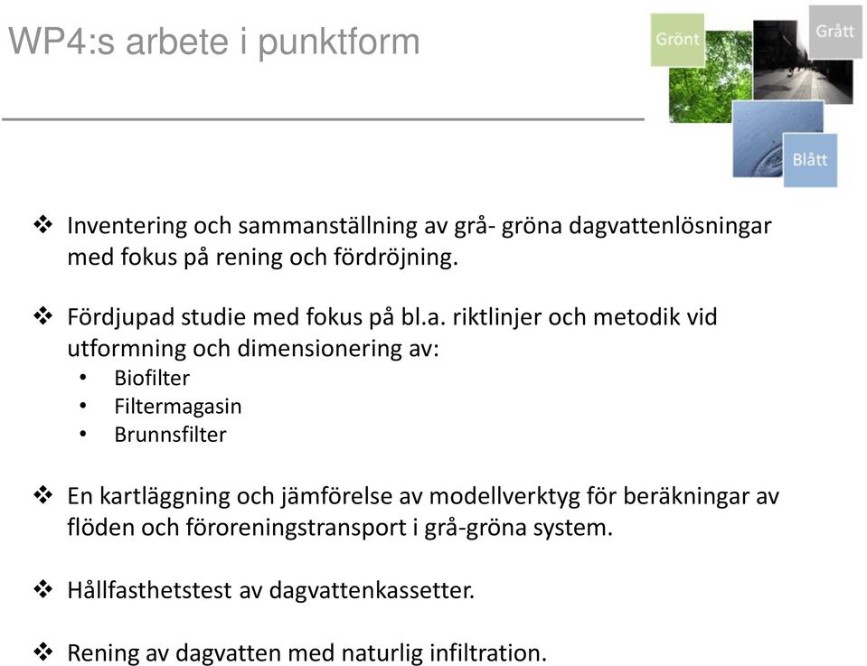 studie med fokus på bl.a.