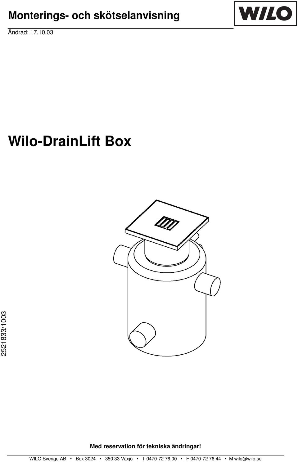 03 Wilo-DrainLift Box