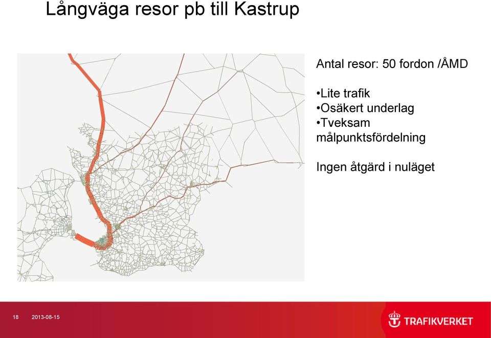 Osäkert underlag Tveksam