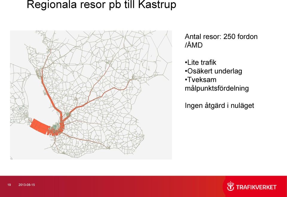 Osäkert underlag Tveksam