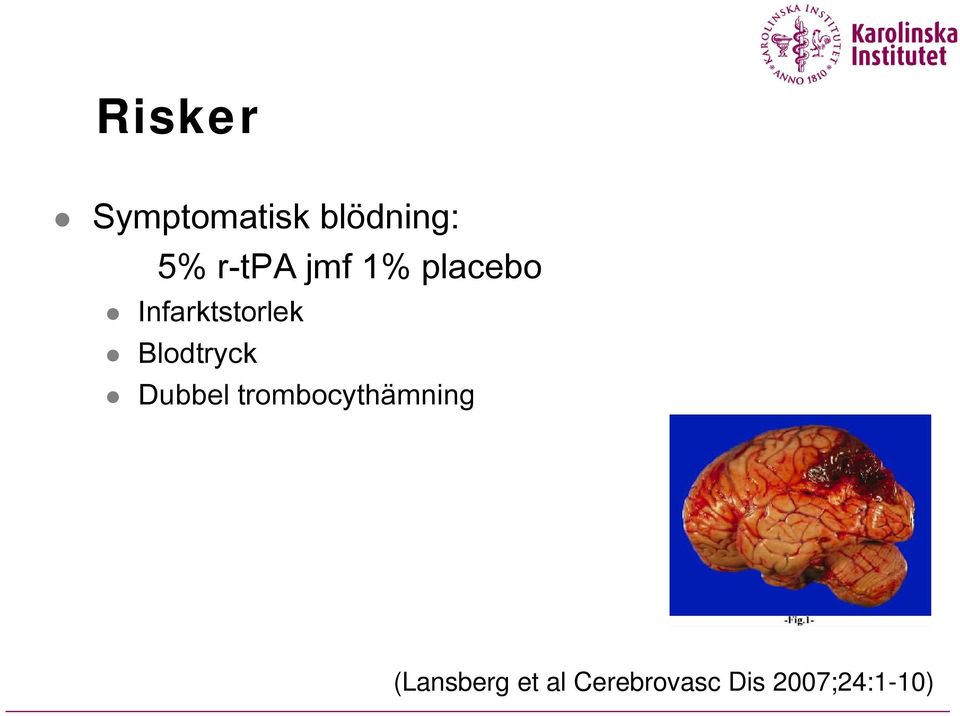 Blodtryck Dubbel trombocythämning