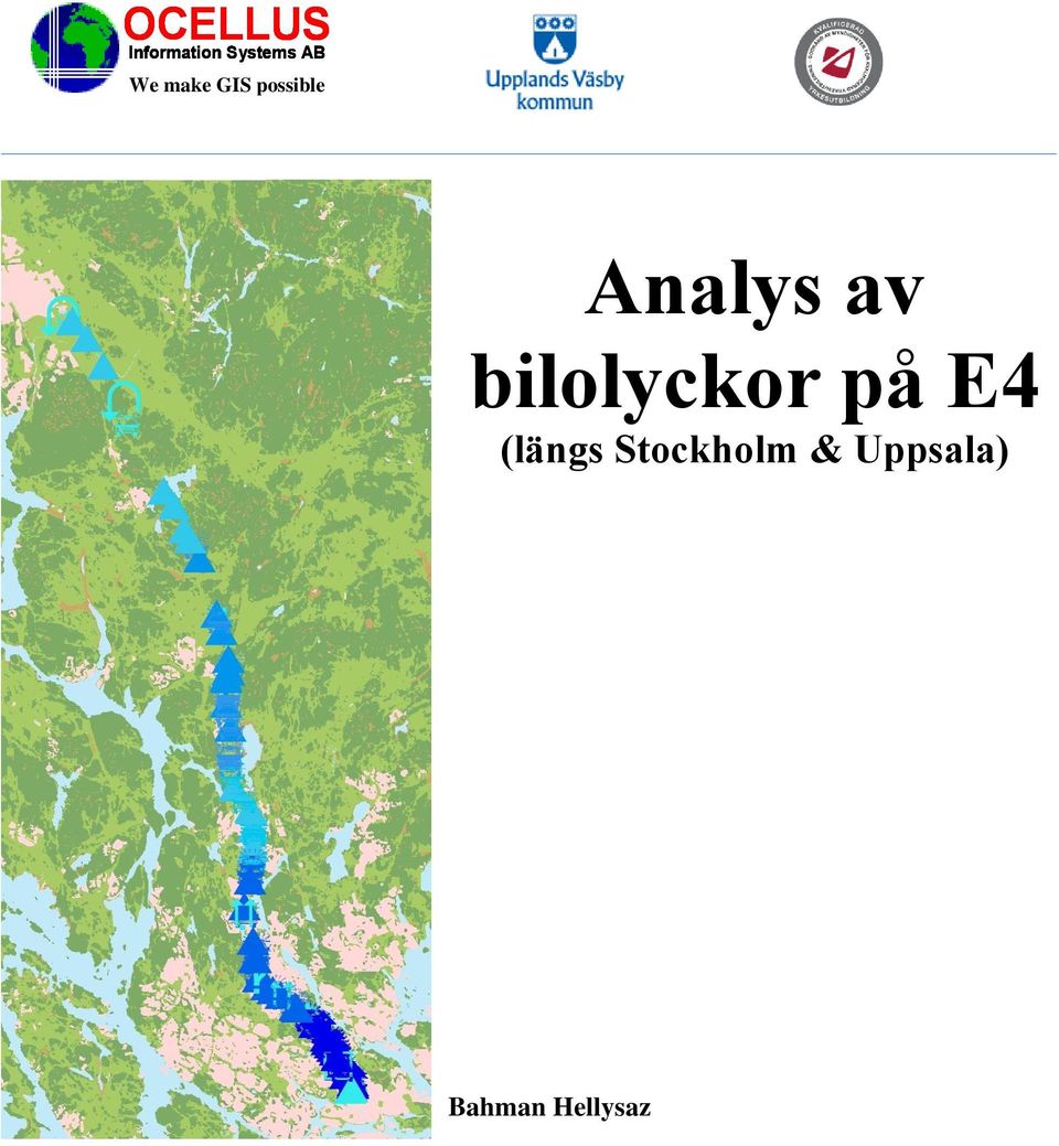 på E4 (längs