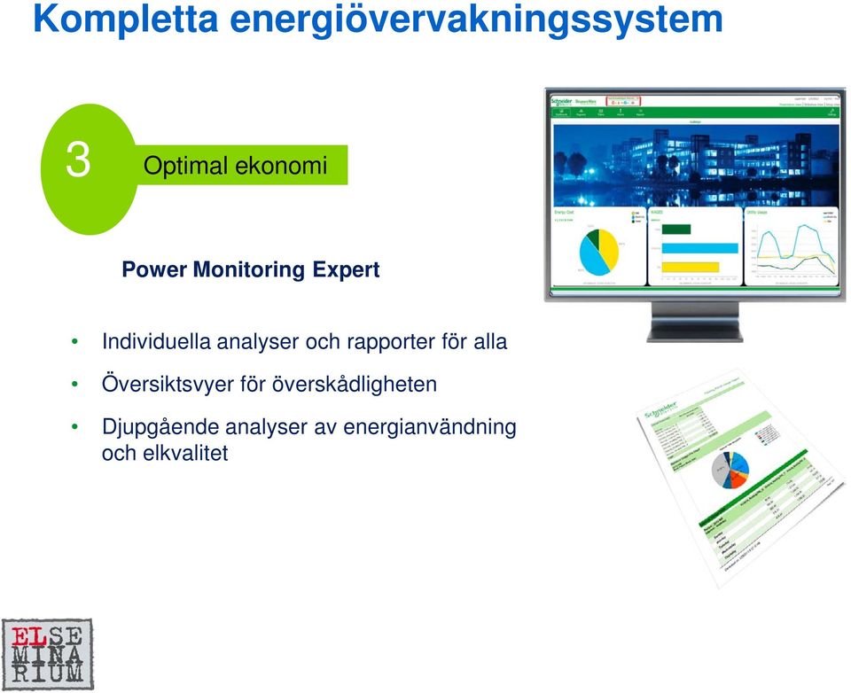 rapporter för alla Översiktsvyer för