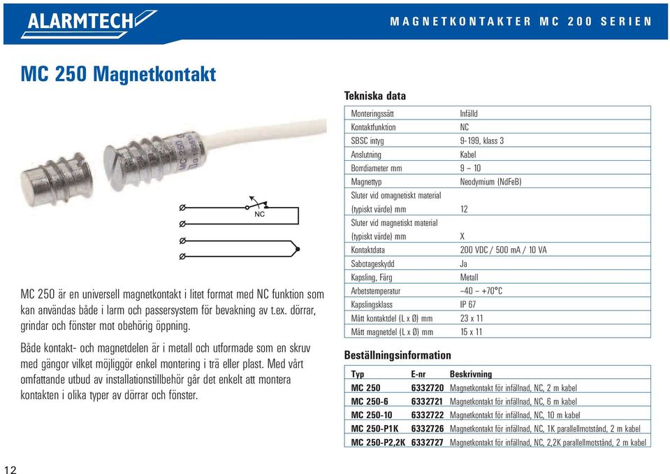 Med vårt omfattande utbud av installationstillbehör går det enkelt att montera kontakten i olika typer av dörrar och fönster.