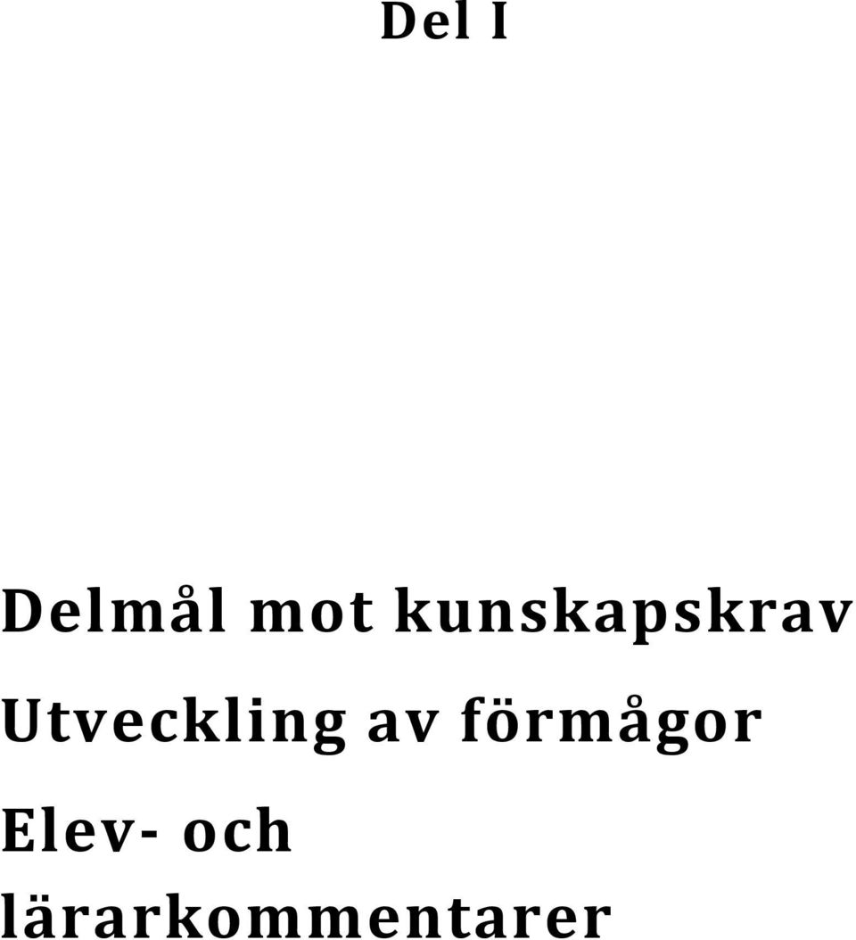 Utveckling av