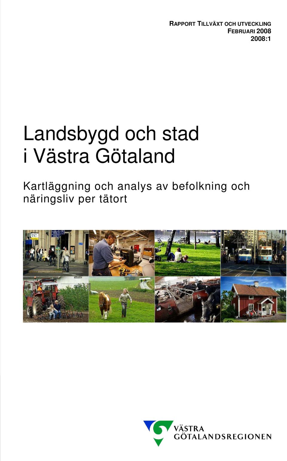 stad i Västra Götaland Kartläggning