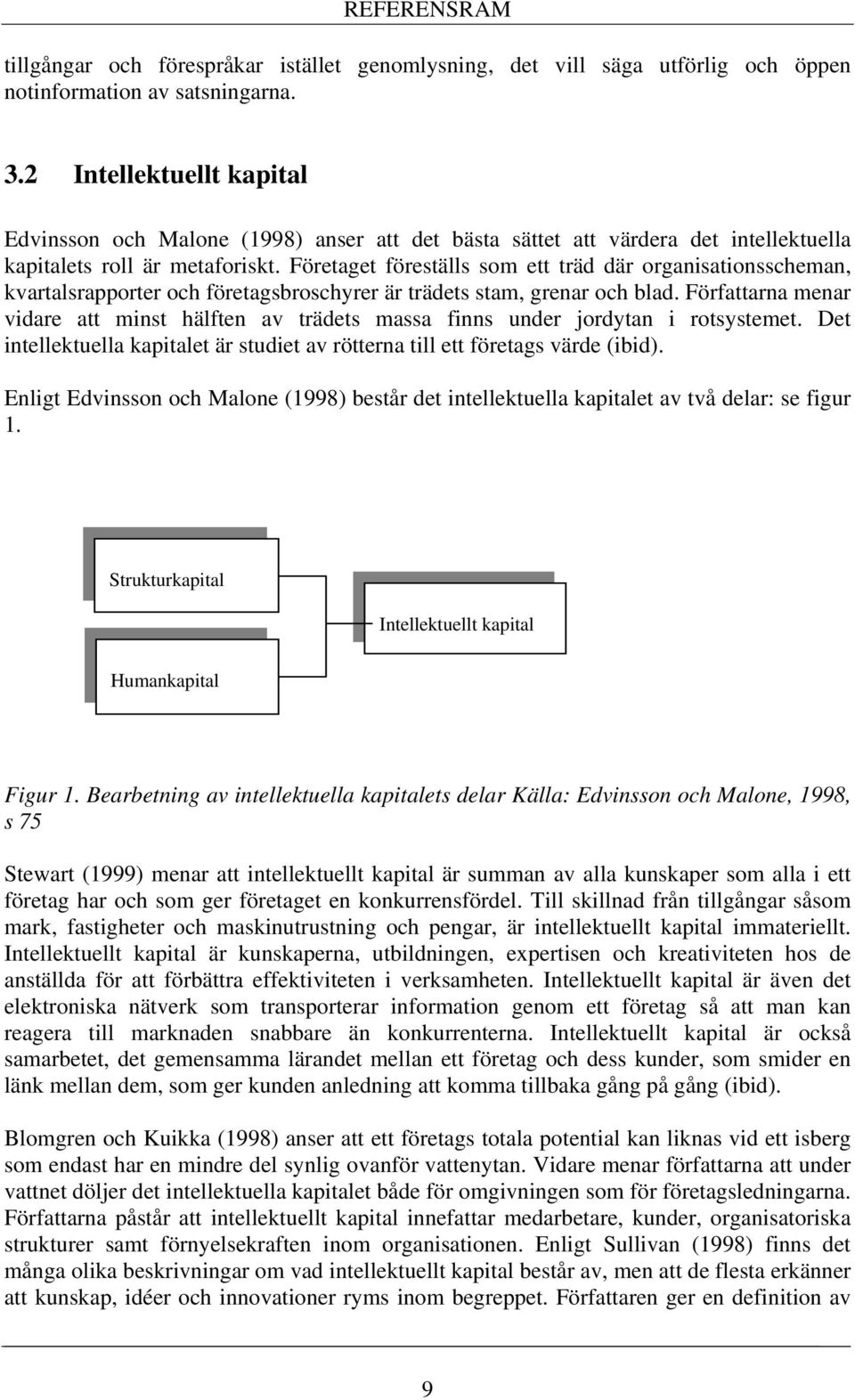 Företaget föreställs som ett träd där organisationsscheman, kvartalsrapporter och företagsbroschyrer är trädets stam, grenar och blad.