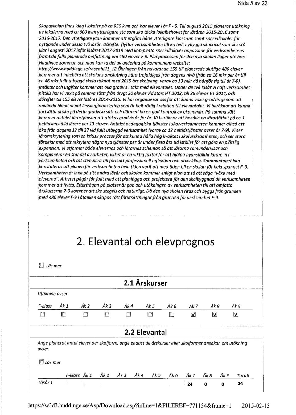 Den ytterigare ytan kommer att utgöra både ytterigare kassrum samt speciaokaer för nyttjande under dessa två äsår.