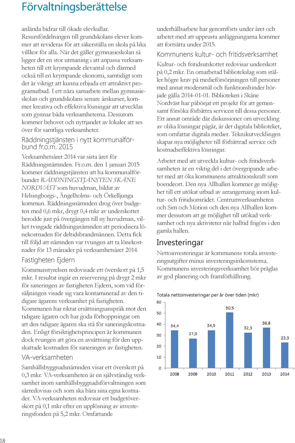 erbjuda ett attraktivt programutbud. I ett nära samarbete mellan gymnasieskolan och grundskolans senare årskurser, kommer kreativa och effektiva lösningar att utvecklas som gynnar båda verksamheterna.