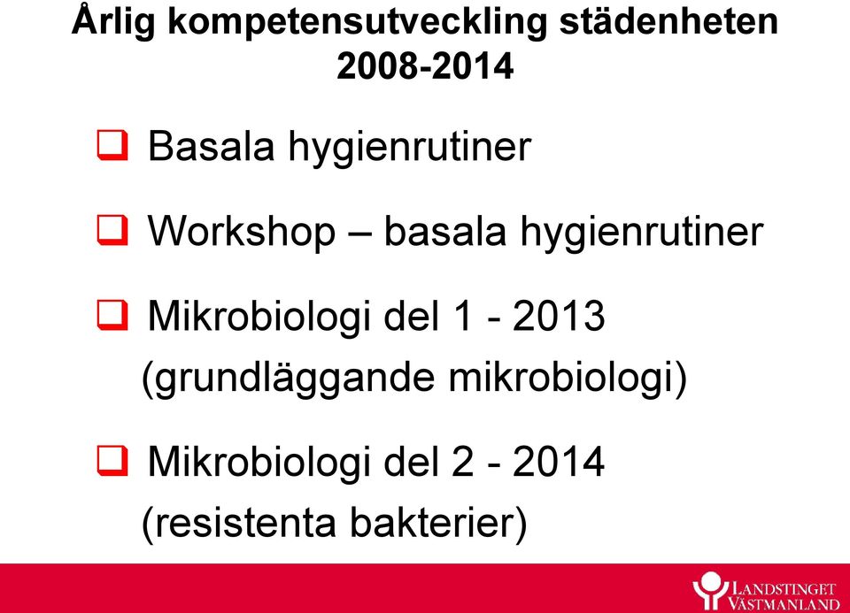 hygienrutiner Mikrobiologi del 1-2013