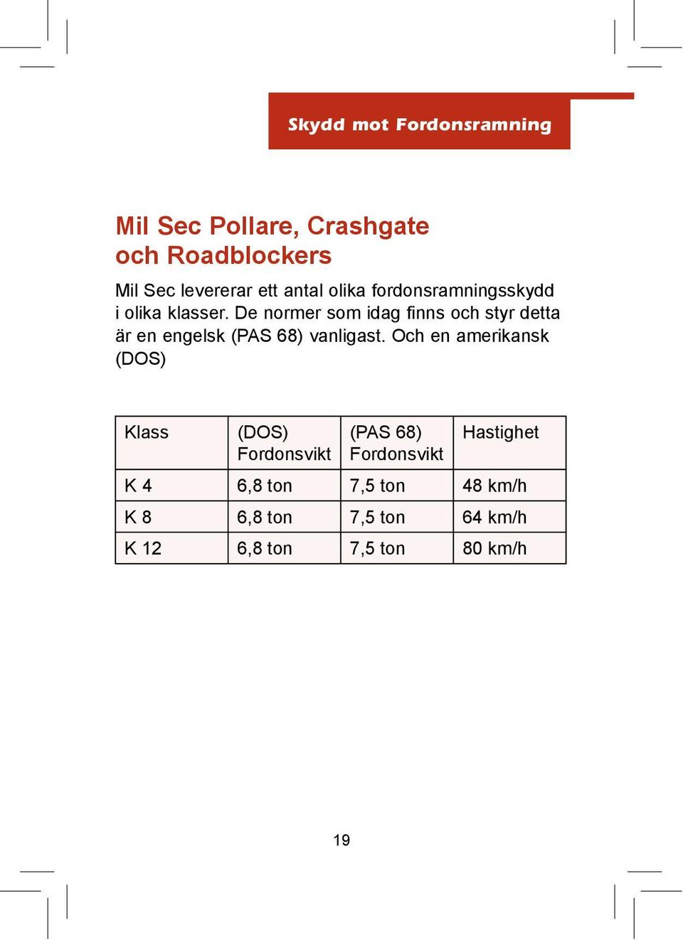 De normer som idag finns och styr detta är en engelsk (PAS 68) vanligast.