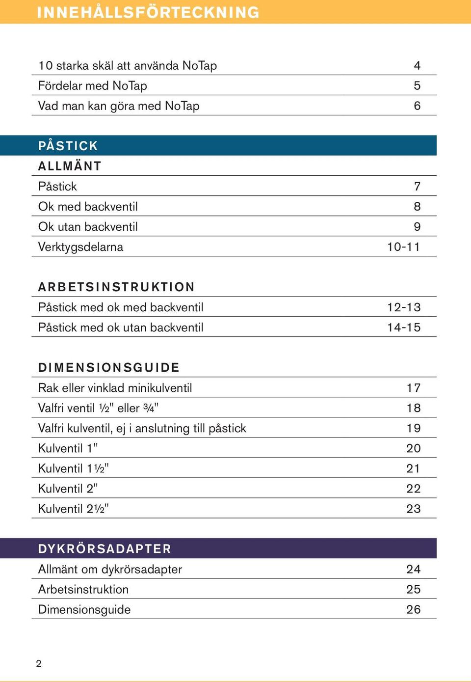 14-15 DIMENSIONSGUIDE Rak eller vinklad minikulventil 17 Valfri ventil ½" eller ¾" 18 Valfri kulventil, ej i anslutning till påstick 19