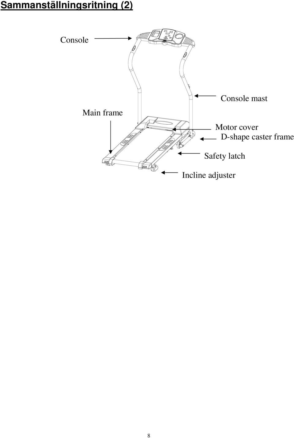 mast Motor cover D-shape