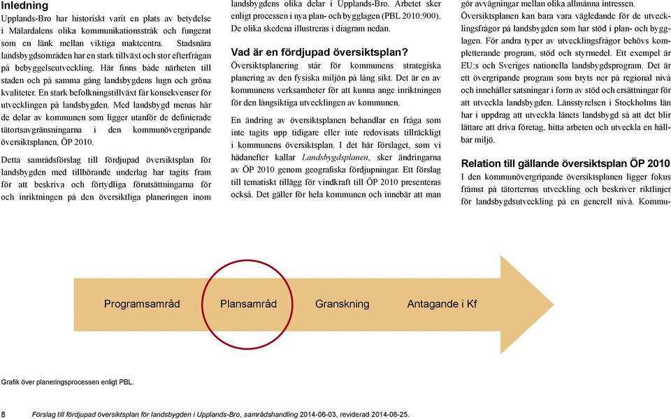 En stark befolkningstillväxt får konsekvenser för utvecklingen på landsbygden.