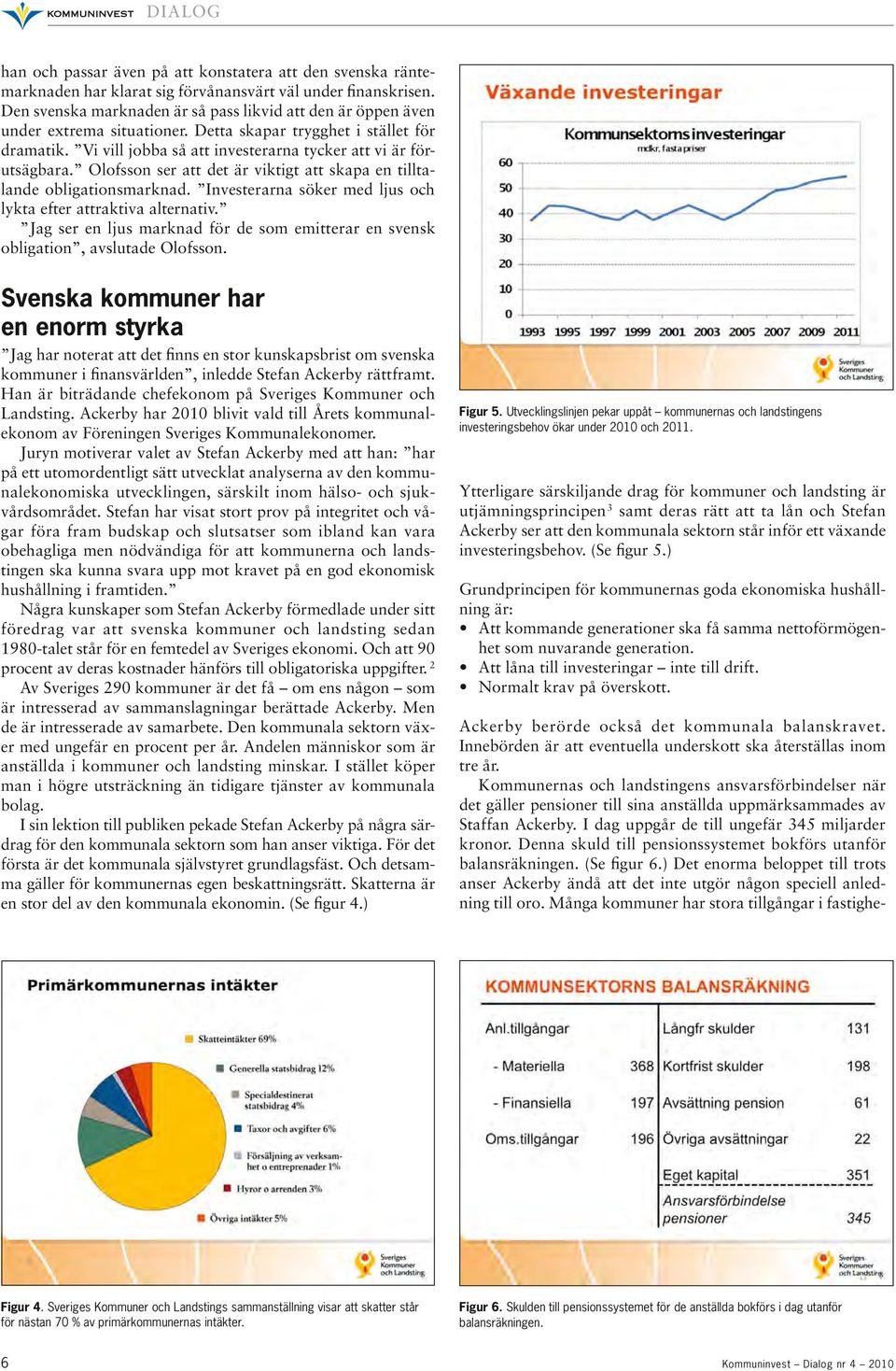 Olofsson ser att det är viktigt att skapa en tilltalande obligationsmarknad. Investerarna söker med ljus och lykta efter attraktiva alternativ.