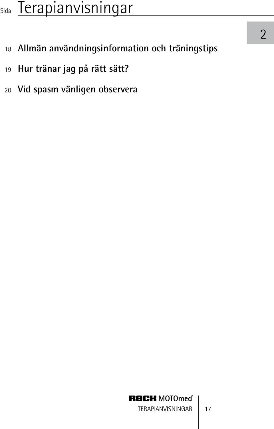 Hur tränar jag på rätt sätt?