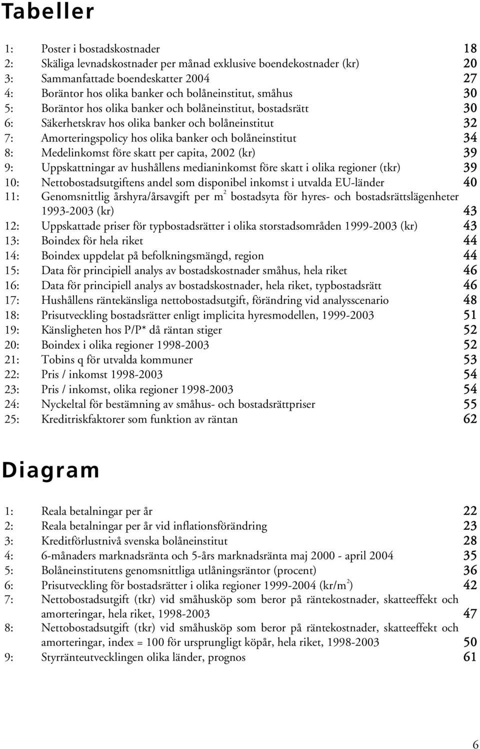 bolåneinstitut 34 8: Medelinkomst före skatt per capita, 2002 (kr) 39 9: Uppskattningar av hushållens medianinkomst före skatt i olika regioner (tkr) 39 10: Nettobostadsutgiftens andel som disponibel