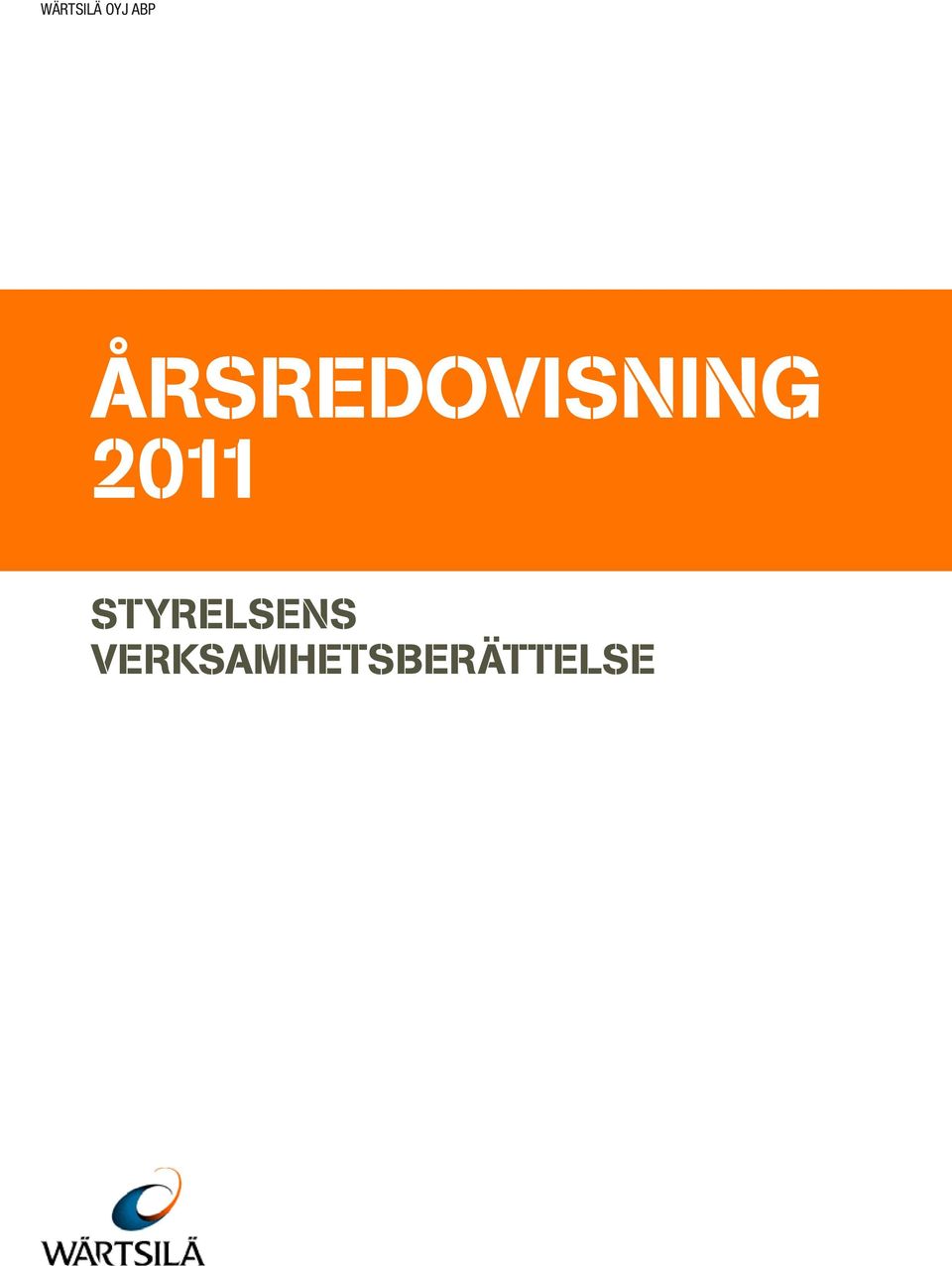 årsredovisning 2011