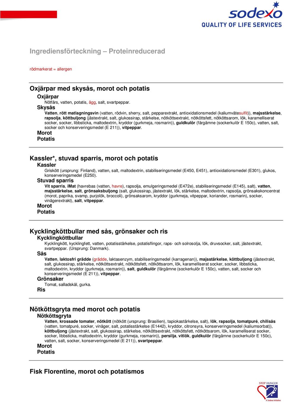 stärkelse, nötköttsextrakt, nötköttsfett, nötköttsarom, lök, karamelliserat socker, socker, libbsticka, maltodextrin, kryddor (gurkmeja, rosmarin)), guldkulör (färgämne (sockerkulör E 150c), vatten,