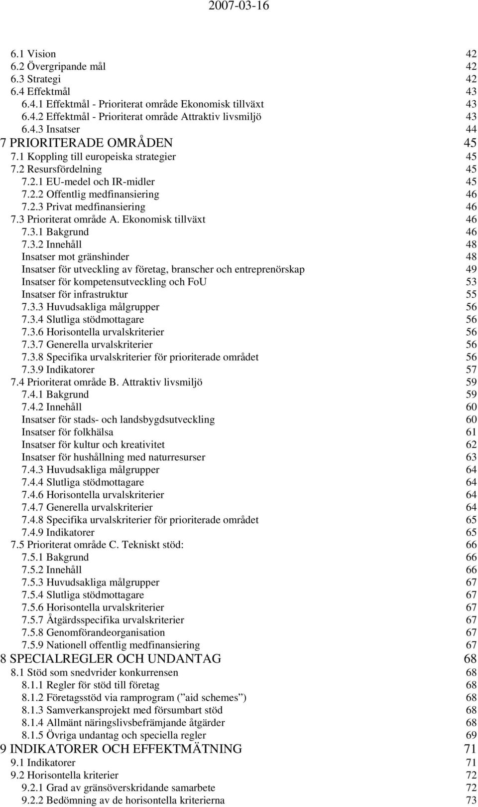 Ekonomisk tillväxt 46 7.3.