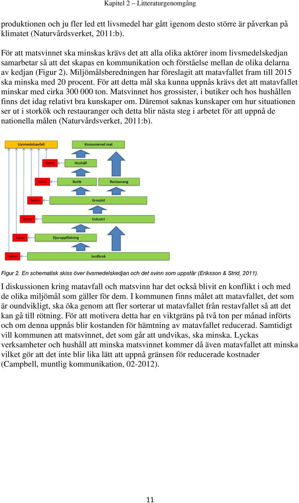 Miljömålsberedningen har föreslagit att matavfallet fram till 2015 ska minska med 20 procent. För att detta mål ska kunna uppnås krävs det att matavfallet minskar med cirka 300 000 ton.