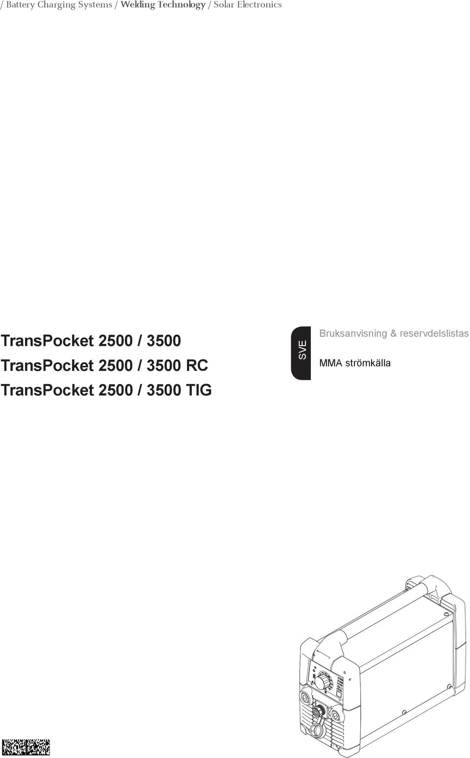 TransPocket 2500 / 3500 RC TransPocket 2500 / 3500