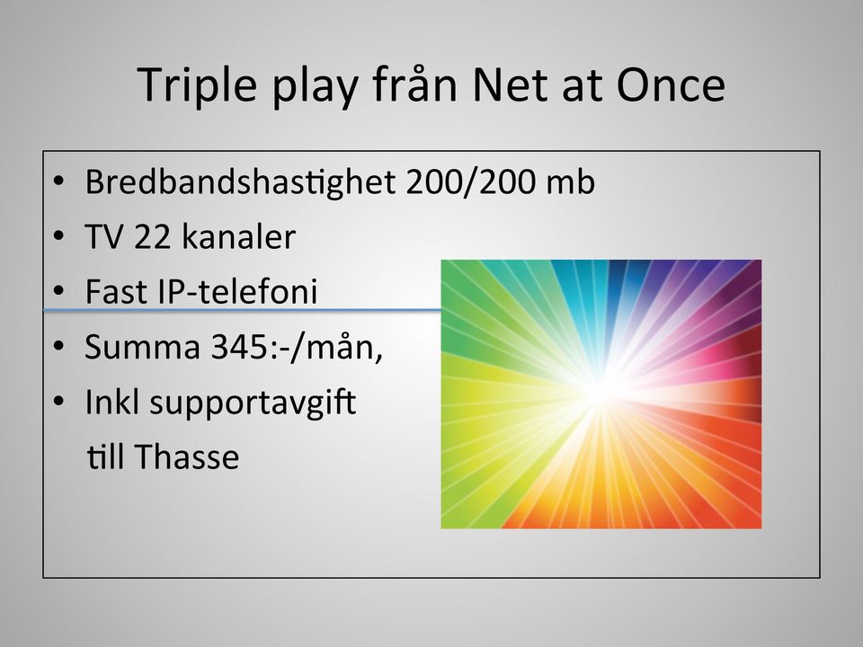 22 kanaler Fast IP- telefoni