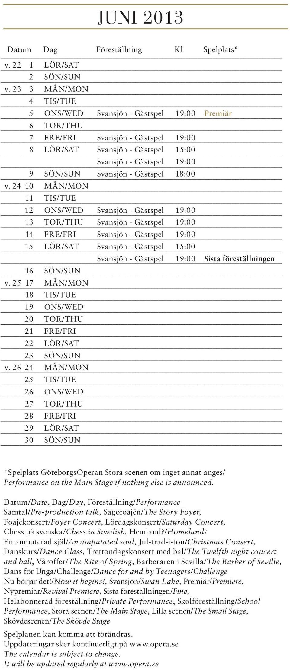 Gästspel 18:00 v.