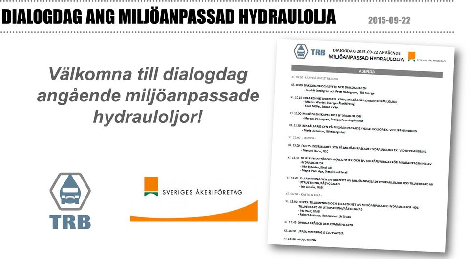 Välkomna till dialogdag