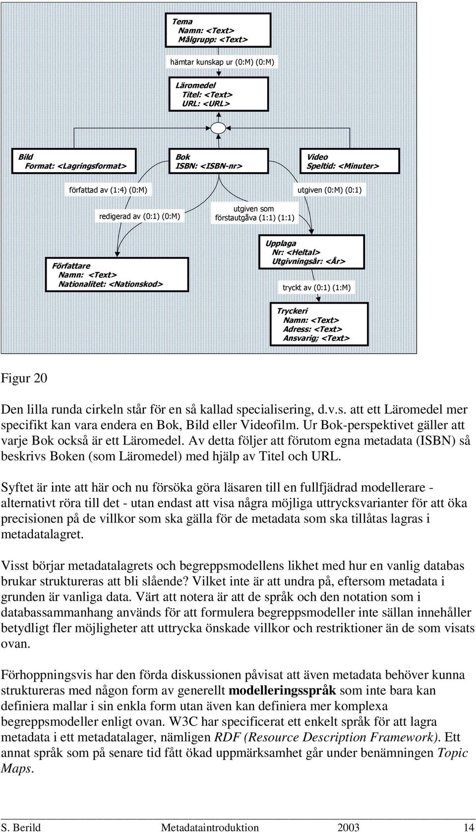 Syftet är inte att här och nu försöka göra läsaren till en fullfjädrad modellerare alternativt röra till det utan endast att visa några möjliga uttrycksvarianter för att öka precisionen på de villkor