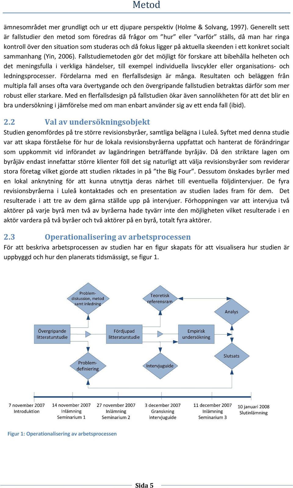 konkret socialt sammanhang (Yin, 2006).