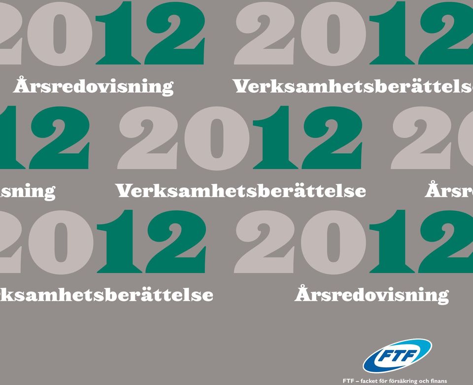 Verksamhetsberättelse 2012Årsre