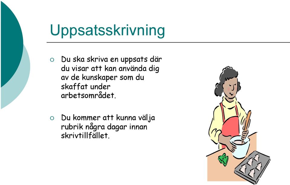 skaffat under arbetsområdet.