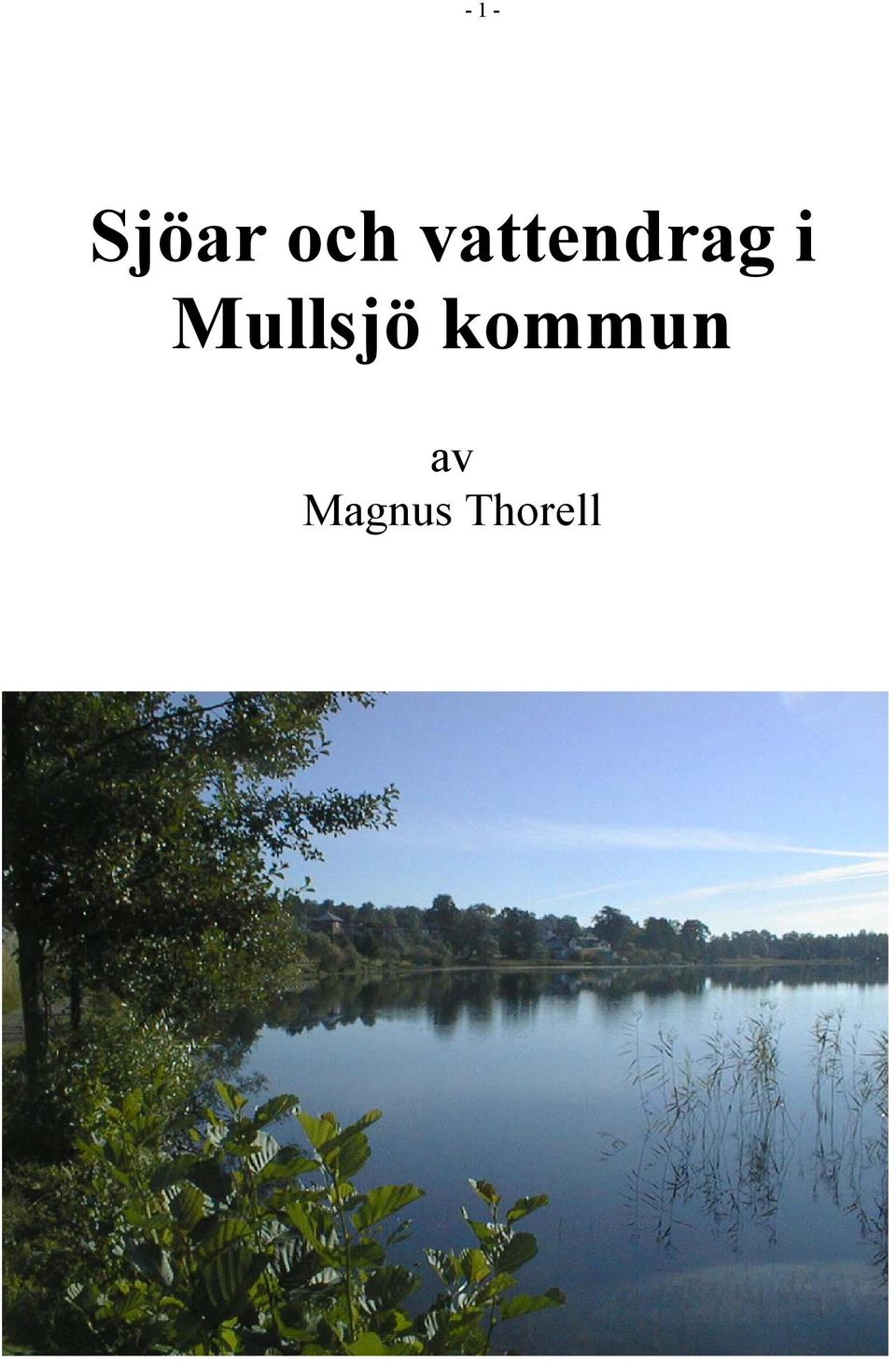 Mullsjö kommun