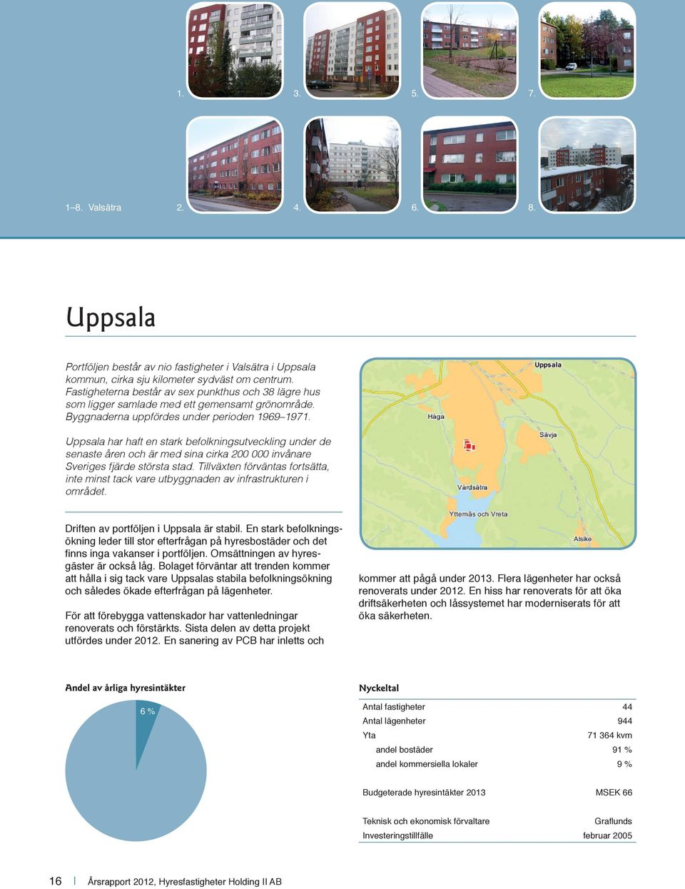 Uppsala har haft en stark befolkningsutveckling under de senaste åren och är med sina cirka 200 000 invånare Sveriges fjärde största stad.