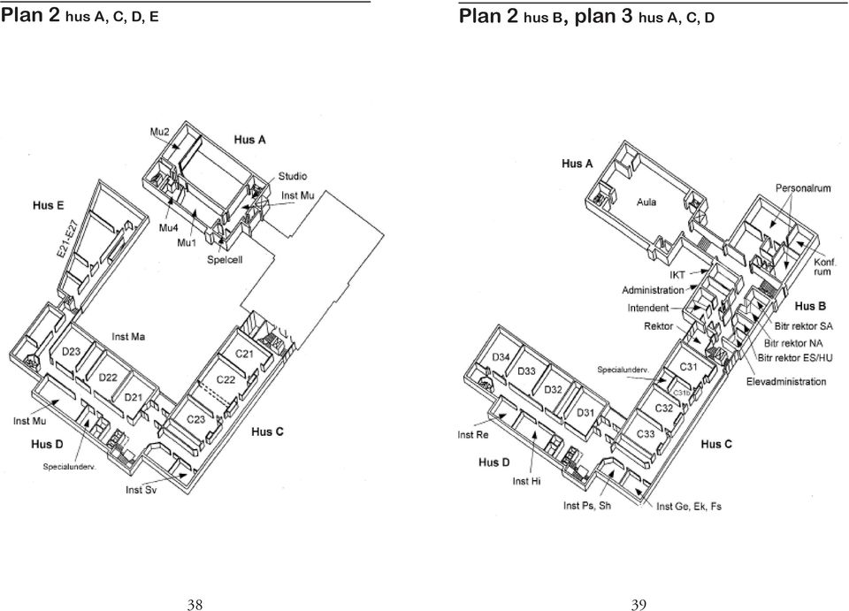 hus B, plan 3