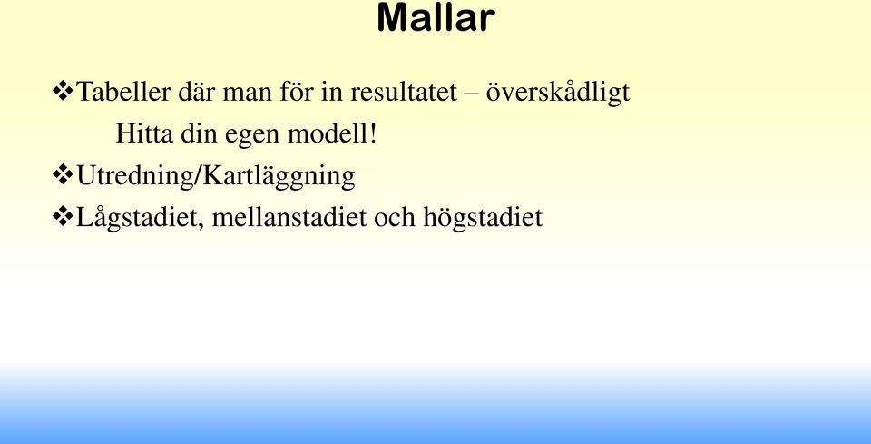 egen modell!