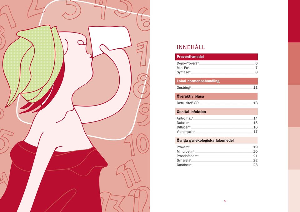 .. 13 Genital infektion Azitromax... 14 Dalacin... 15 Diflucan... 16 Vibramycin.