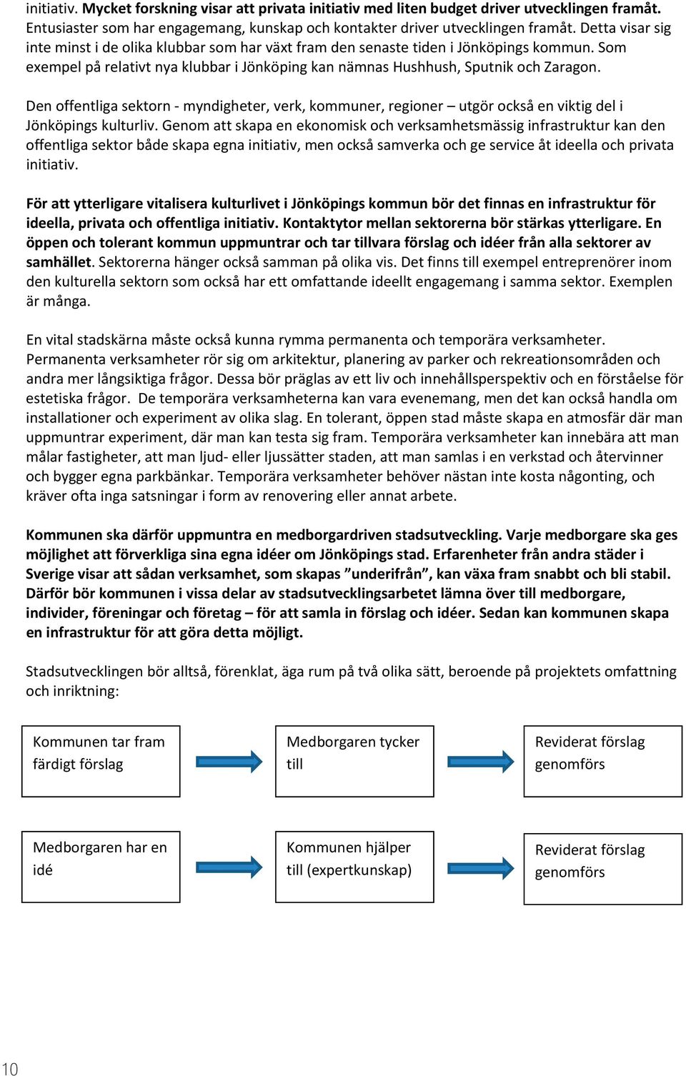 Den offentliga sektorn myndigheter, verk, kommuner, regioner utgör också en viktig del i Jönköpings kulturliv.