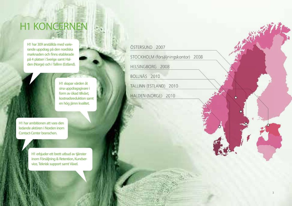 H1 skapar värden åt sina uppdragsgivare i form av ökad tillväxt, kostnadsreduktion samt en hög jämn kvalitet.