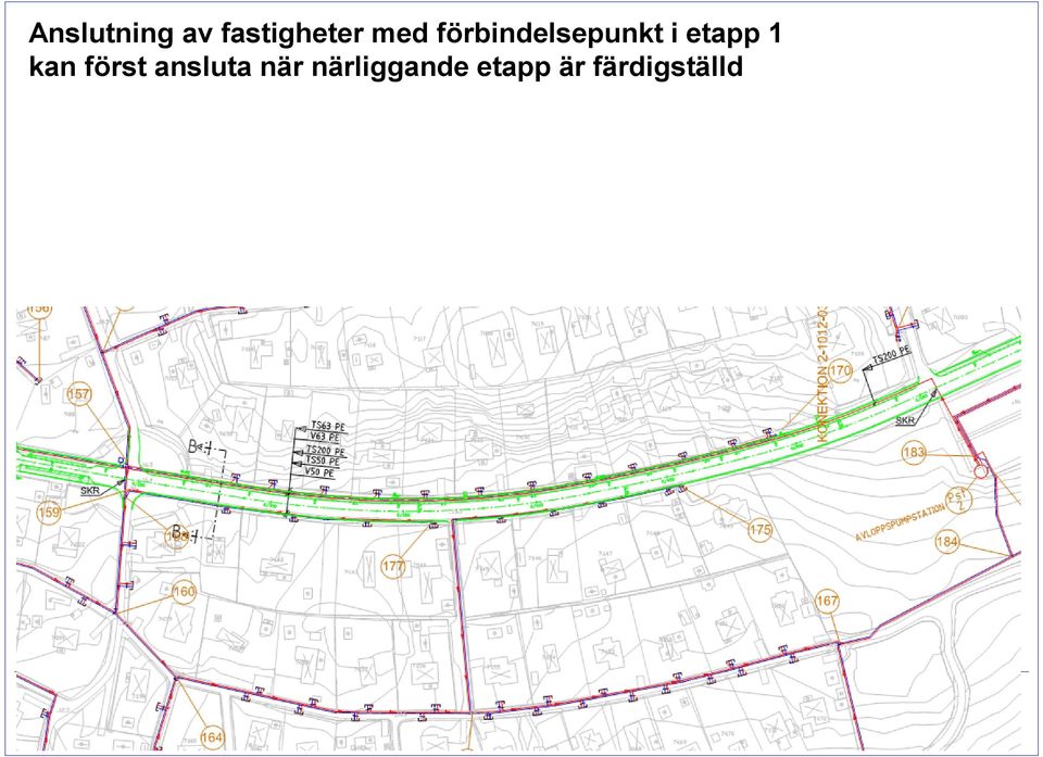 etapp 1 kan först ansluta