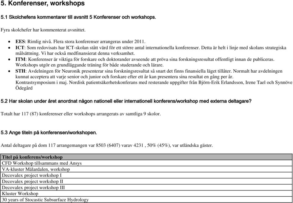 Detta är helt i linje med skolans strategiska målsättning. Vi har också medfinansierat denna verksamhet.