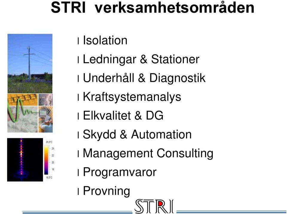 Kraftsystemanalys l Elkvalitet & DG l Skydd &